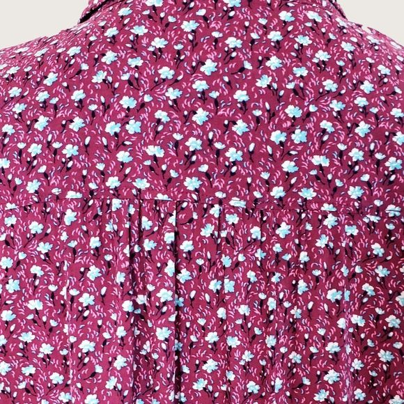 Maeve by Anthropologie Floral Button Blouse NWOT - Picture 6 of 8